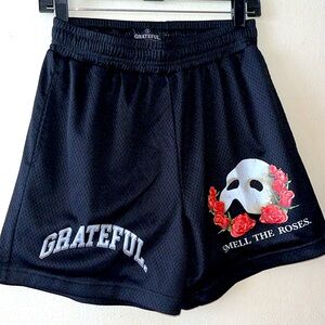 GRATEFUL athletic shorts for Smell the Roses line EXCLUSIVE Phantom of the Opera